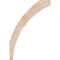 Ekena Millwork 3 1/2"W x 26"D x 38"H Thorton Smooth Knee Brace, Douglas Fir BRC04X26X38THR00SDF - alternate 2